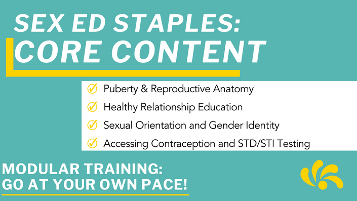 Sex Ed Staples Core Content Eyes Open Academy