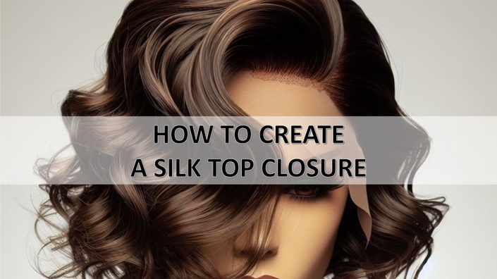 How To Create a Silk Top Closure Wig Making Classes Online