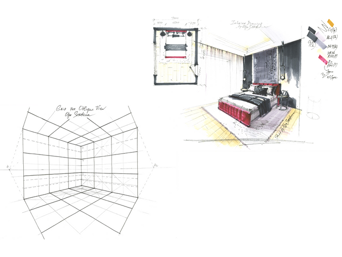 Which markers are the best choice for interior and architectural sketching?  — School of Sketching by Olga Sorokina