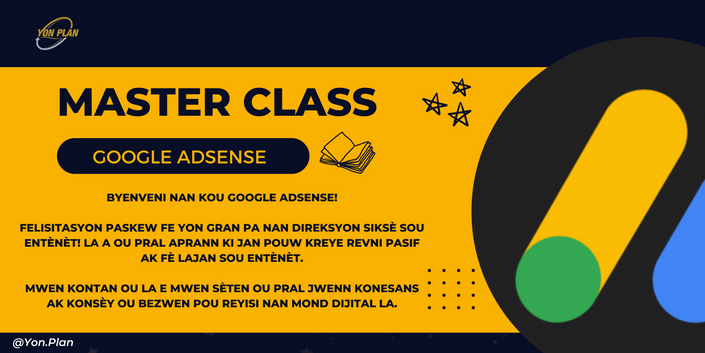 Master Class Google Adsense ✅ 