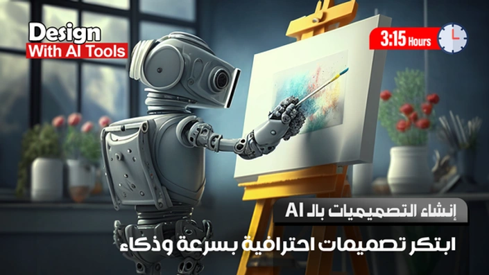 إنشاء التصميمات بأدوات الذكاء الاصطناعى