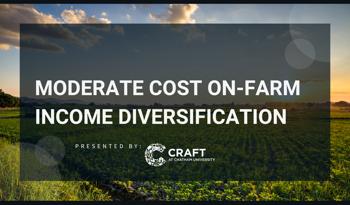 Moderate Cost On-Farm Income Diversification