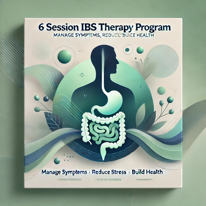 IBS (Irritable Bowel Syndrome) Mind/Gut Connection -  6 Session Therapy Program