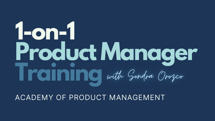 1-on-1 Training Package | Academy of Product Management