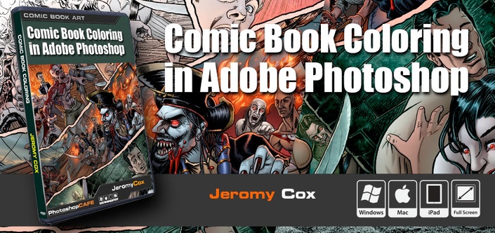 Download Comic Book Coloring In Adobe Photoshop Photoshopcafe Online Academy