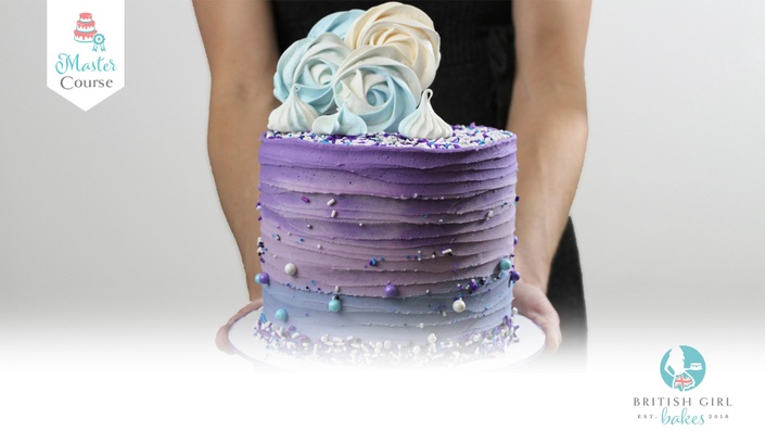 10 Cake Decorating Techniques MasterCourse | British Girl Bakes
