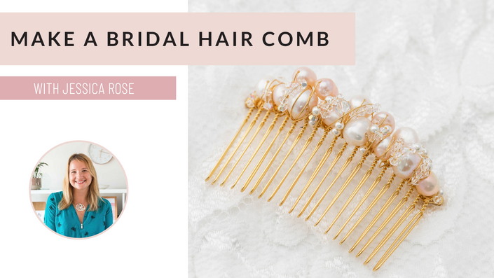 Make a Bridal Hair Comb Free Mini Course Jewellers Academy