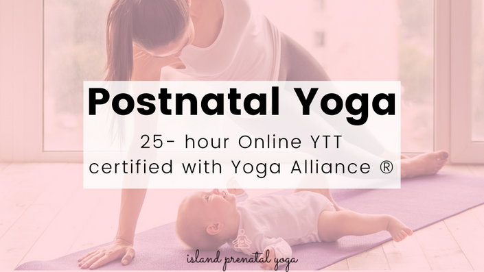 Postnatal yoga online course