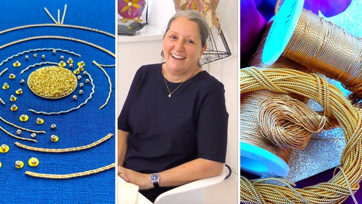 Goldwork Embroidery: A Beginner's Guide