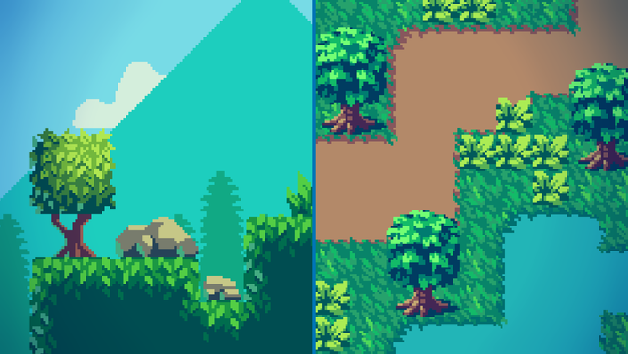 Create Stunning Pixel Art Tilesets for Games | Heart Gamedev Academy