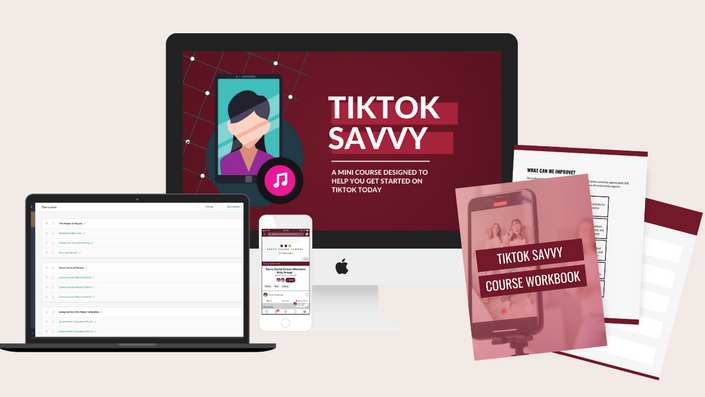 TikTok Savvy course image
