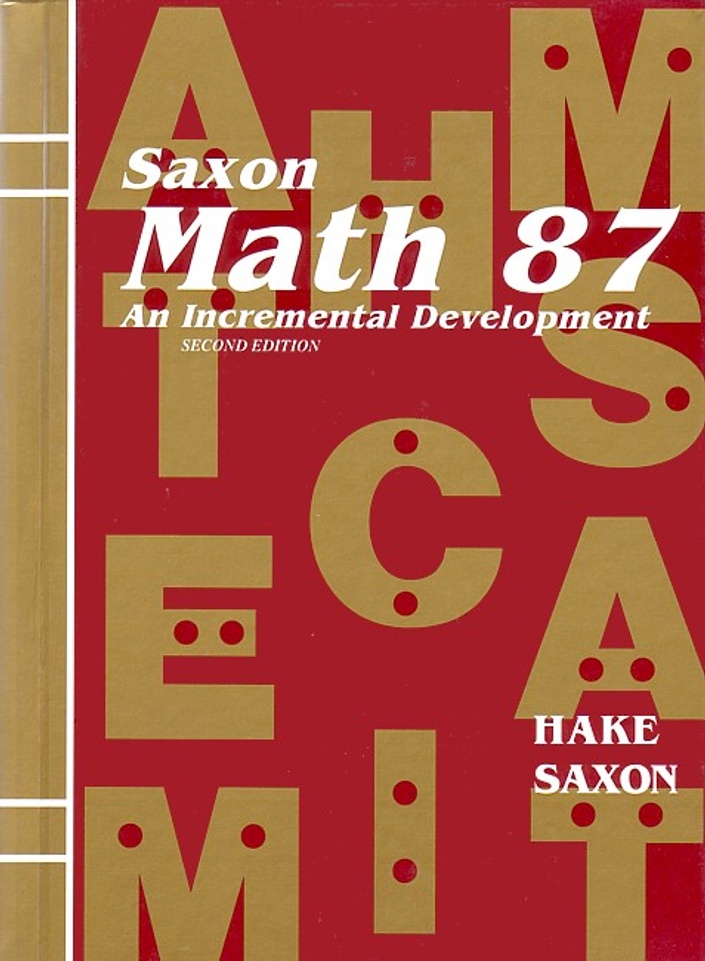 Saxon Math 87 | Tutor Extraordinaire