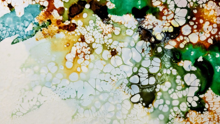 Alcohol Inks and Encaustic - All Things Encaustic