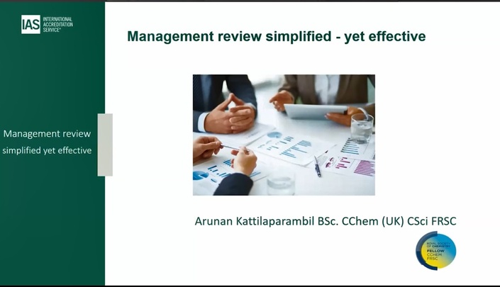 Management Reviews Simplified | International Accreditation Service