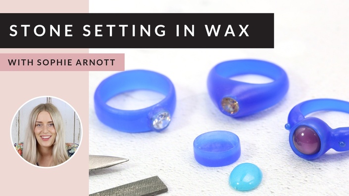 Wax carving deals bezel setting