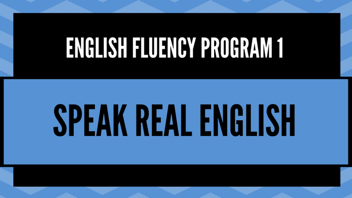 Speak Real English Speakrealenglish