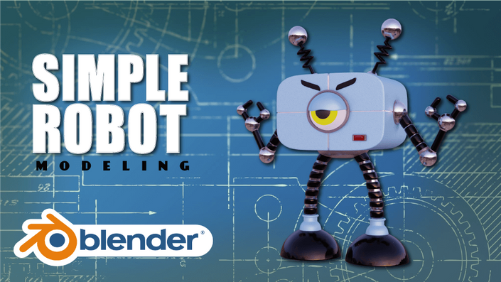 Create A Simple Robot Character In Blender  | Awesome Tuts - Learn