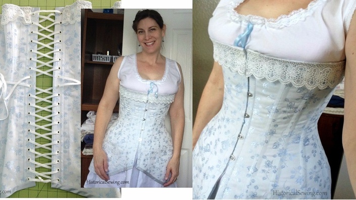 Sewing Pattern for Edwardian Corset