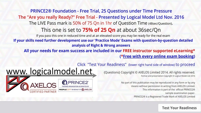 Exam PRINCE2-Foundation Actual Tests