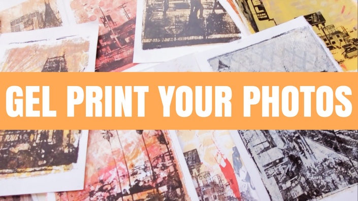 Full Course: Gel printing photos {Early bird price!}