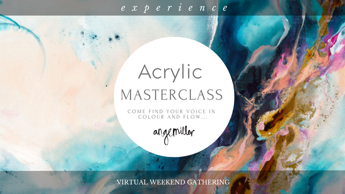 Virtual Acrylic Masterclass with Ange Miller 2021