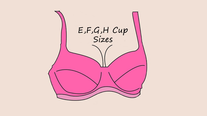 G and H Cup Bra Sizes