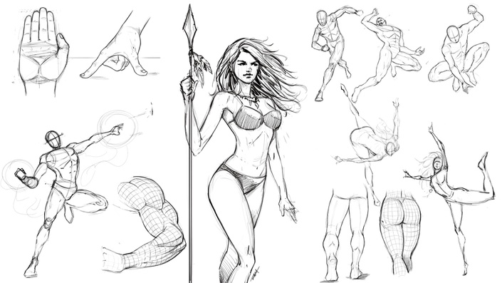 How To Draw Female Figures, Draw Female Bodies, 21 Steps - Toons Mag