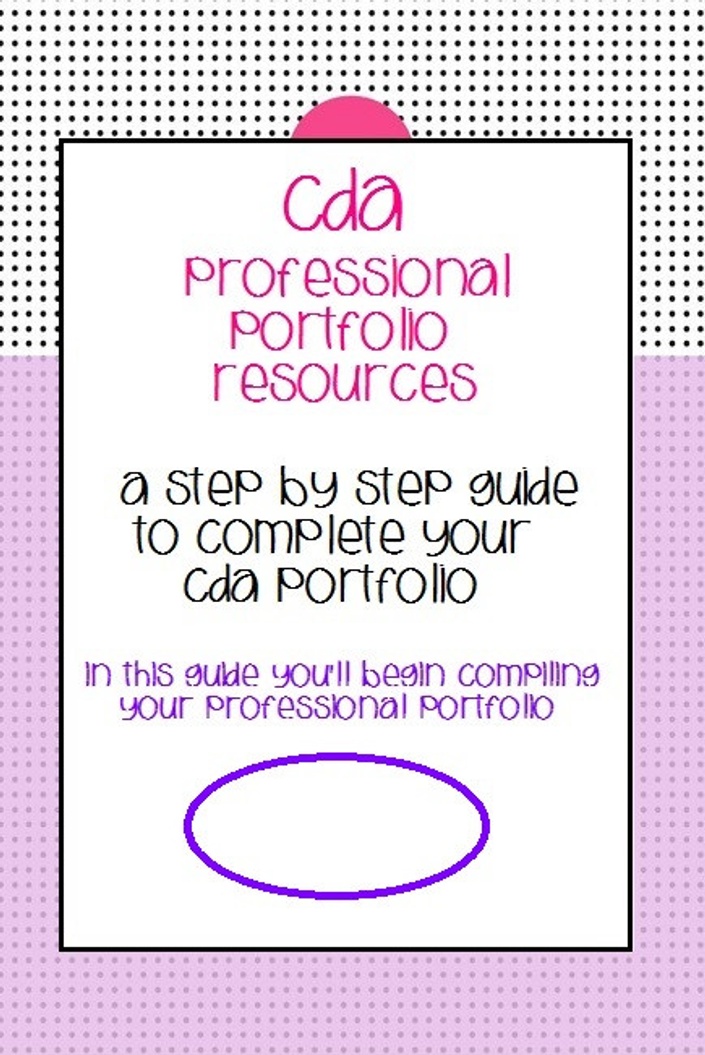 STEP BY STEP CDA PORTFOLIO PLAN ShaunaTeaches