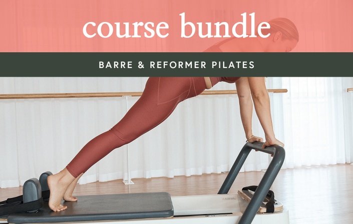 Pilates Mat and Pilates Reformer Teacher Training Bundle