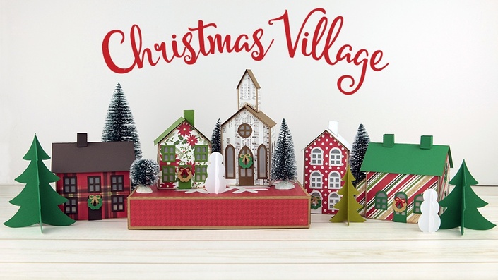 Download Christmas Village Cricut Cutting Classes