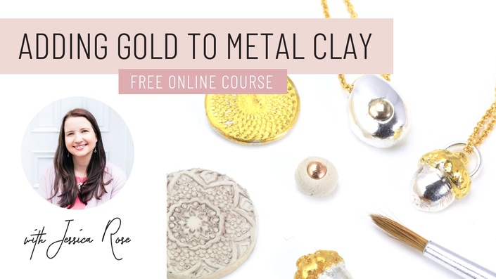 Rose gold metal on sale clay