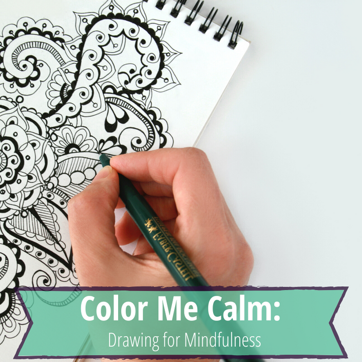 Color Me Calm Drawing for Mindfulness LEAD's Learning Lab