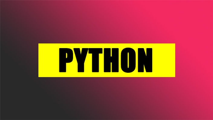 Python3 - Bootcamp Course