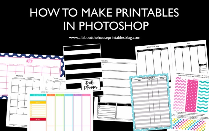 How to resize printables (how to print A5, MAMBI, personal, Erin Condren  planner size etc.) 