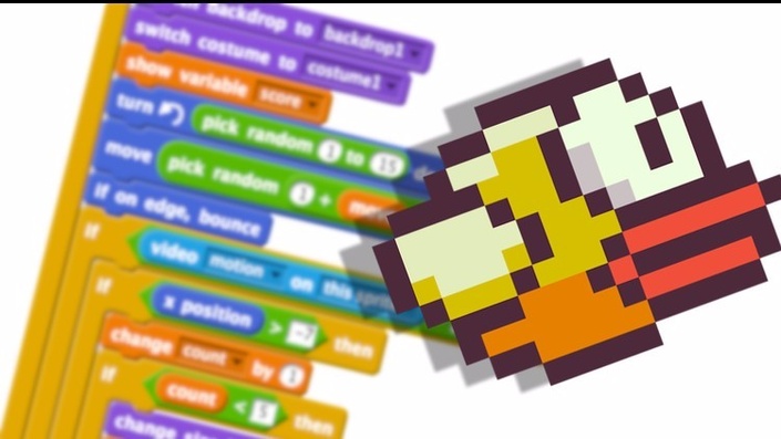 Learn Scratch by building a flappy bird game