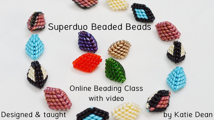 End Caps for Beading - Katie Dean, My World of Beads