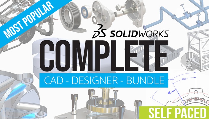 SOLIDWORKS Complete CAD Designer Bundle | GoEngineer University