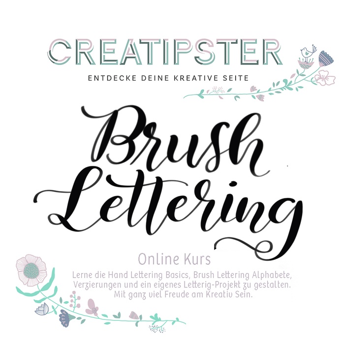 Handlettering Brush Lettering Online Kurs Creatipster Creative