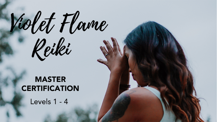 Violet Flame Reiki Master Certification Sacred Wellness School Of 7609