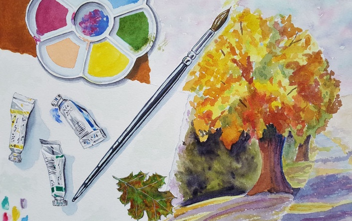 Welcome to Watercolors  Drawn to Nature with Christine Elder