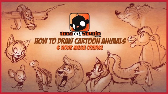 How to Draw Cartoon Animals 