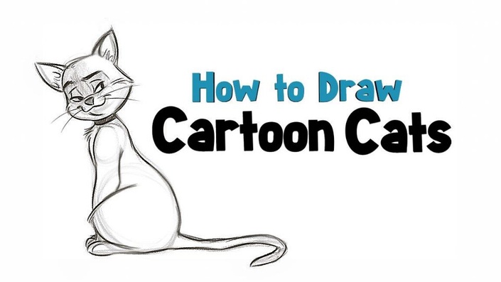 How to Draw Cartoon Cats 