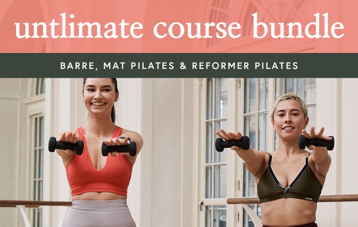 Barre, Pilates Mat and Pilates Reformer Teacher Training