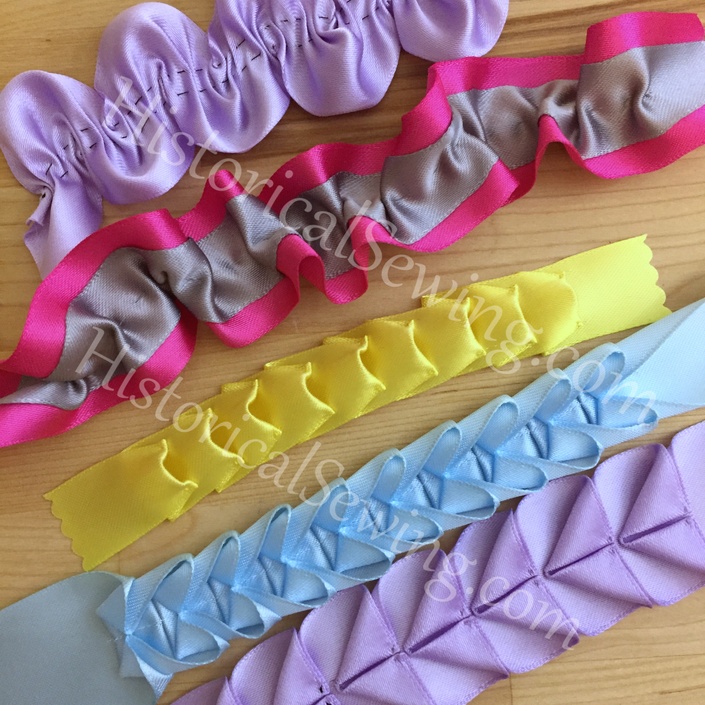 Silk Ribbon Trim in Periwinkle