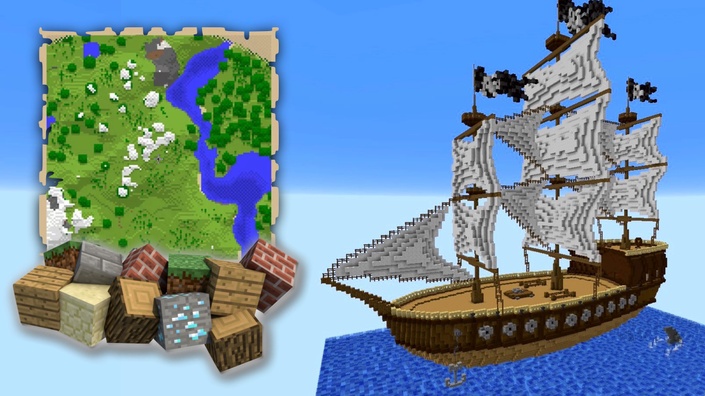 pirate ship minecraft map