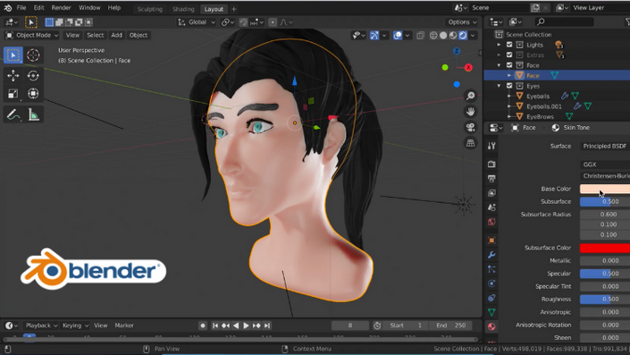 Face Sculpting - WIP - Works in Progress - Blender Artists Community