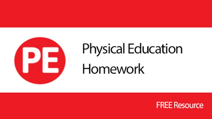 physical education homework ideas