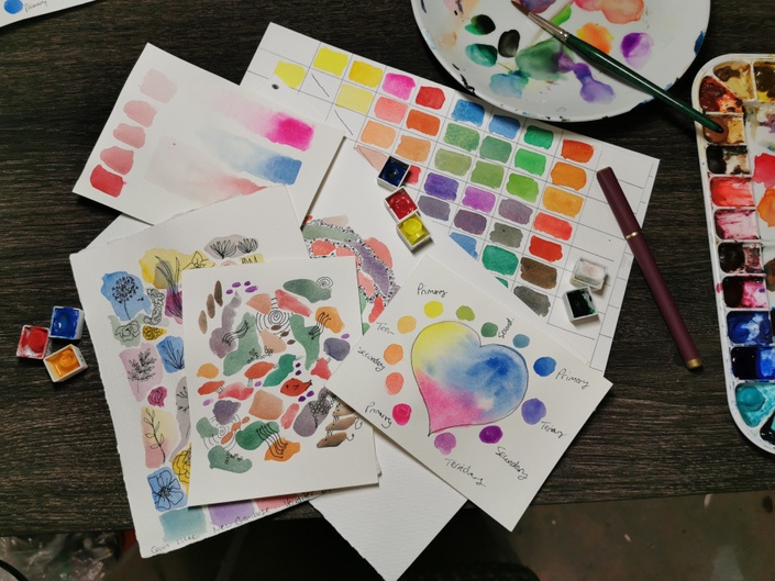 Watercolour Mixing Basics + | Watts Art Academy