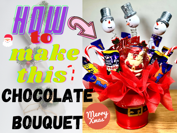 How to make Small Chocolate Bouquet