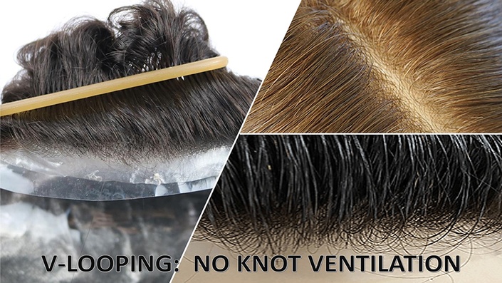 V Looping Discover The NO KNOT Ventilation Method Wig Making